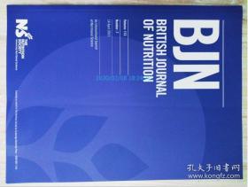 BRITISH JOURNAL OF NUTRITION (BJN) 2015/04/14 营养学学术期刊