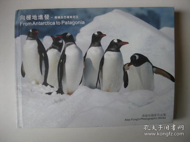 向极地进发南极及巴塔哥尼亚冯敏如摄影作品集（附8张卡   精装16开摄影画册