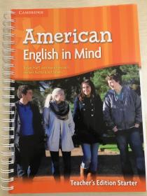 American English in mind  Starter   教师用书  几乎全新正版带练习答案   活页本