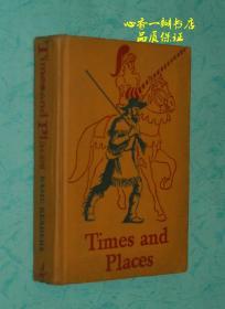 Times and Places（1948年英文原版《时间和地点》）【几乎每页都有插图/尤其是彩色插图很多很多/孔网孤本】
