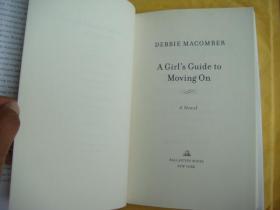A girl's guide to moving on 英文原版 精装16开+书衣 近全新