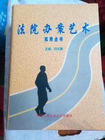 法院办案艺术实用全书。两本50元