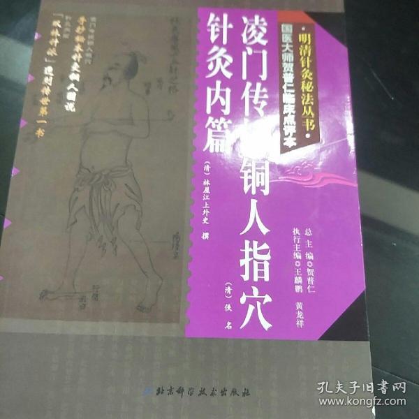 明清针灸秘法丛书8：凌门传授铜人指穴·针灸内篇