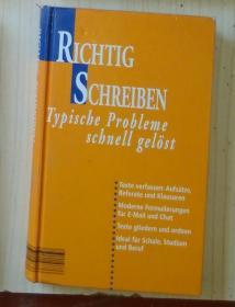 德文原版 Typische Probleme Schnell Gelöst by Richitg Schreiben 著