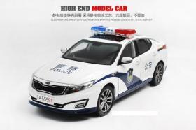 1:18起亚新K5警车模型