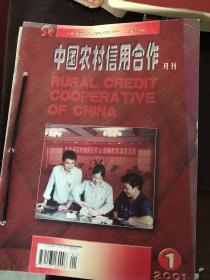 中国农村信用合作杂志2001年全年合订本。