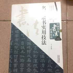 中国名家书法经典技法：名家颜体实用技法