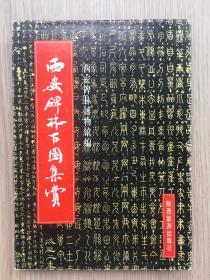 西安碑林百图集赏 陕西省博物馆 陕西旅游出版社 2002年版 经折装 32开 120页