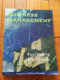 International Baccalaureate Business and Management Course Book原版进口教材商管