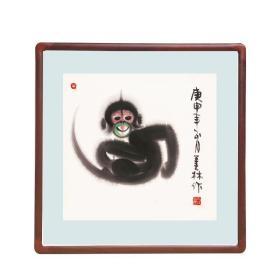 韩美林画作   猴