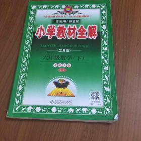 金星教育全解丛书·小学教材全解：6年级数学（下）（北京师大版）（工具版）