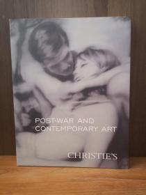 CHRISTIE'S:POST-WAR AND CONTEMPORARY ARY 佳士得：战后与当代艺术