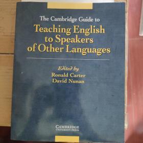 Teaching English to Speakers of Other languages