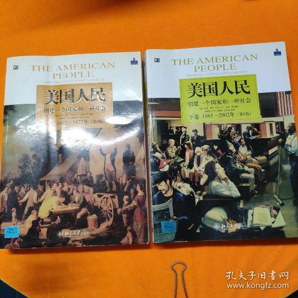 美国人民：创建一个国家和一种社会.上下卷.1492-1877.1865-2002年【第6版】