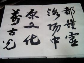 洛阳老书法家--赵静波---书法册页（后附钱拓印刷品42枚）