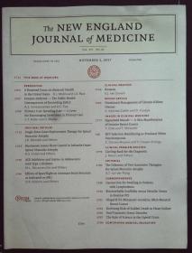 THE NEW ENGLAND JOURNAL OF MEDICINE 2017/11/2 英格兰医学杂志