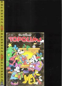 |WALT DISNEY| 原版意大利语彩色漫画书 TOPOLINO 1830 /【店里有许多外文原版书欢迎选购】