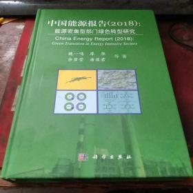 2018中国能源报告:能源密集型部门绿色转型研究