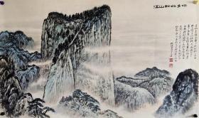 “长安画派”代表画家之一【何海霞】山水