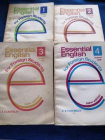 Essential English for Foreign Students（1 -4 全四册 英文）