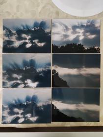 彩色照片：阳光透过云彩的美景照片     共6张照片售       彩色照片箱2   0086