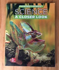 英文初中学生教材 科学 生物Science, A Closer Look, Grade 4, Living Things: Student Edition