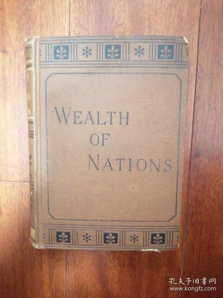 疑似百年前印刷的国富论 An Inquiry into the Nature and Causes of the Wealth of Nations