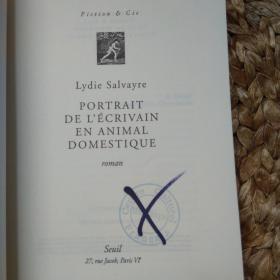 Portrait de l'écrivain en animal domestique