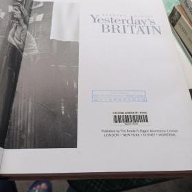 READER'S DIGEST Yesterdays  BRITAIN