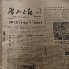 广西日报 1983年6月1日-31日 合订本（1-31日）