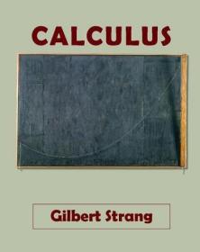 现货 Calculus  英文原版 Gilbert Strang  微积分 MIT教材 麻省理工大学