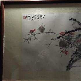 早年旧藏拍品 喜庆花鸟画 低价结缘孤品 有缘者得