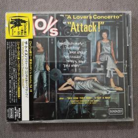 Sing A Lover's Concerto and Attack!-艺人：The Toys-女子团体/流行/怀旧-日版正版CD