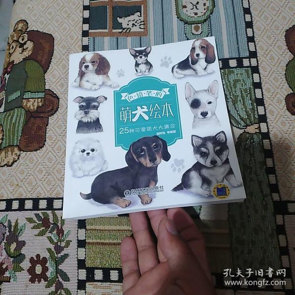 色铅笔的萌犬绘本