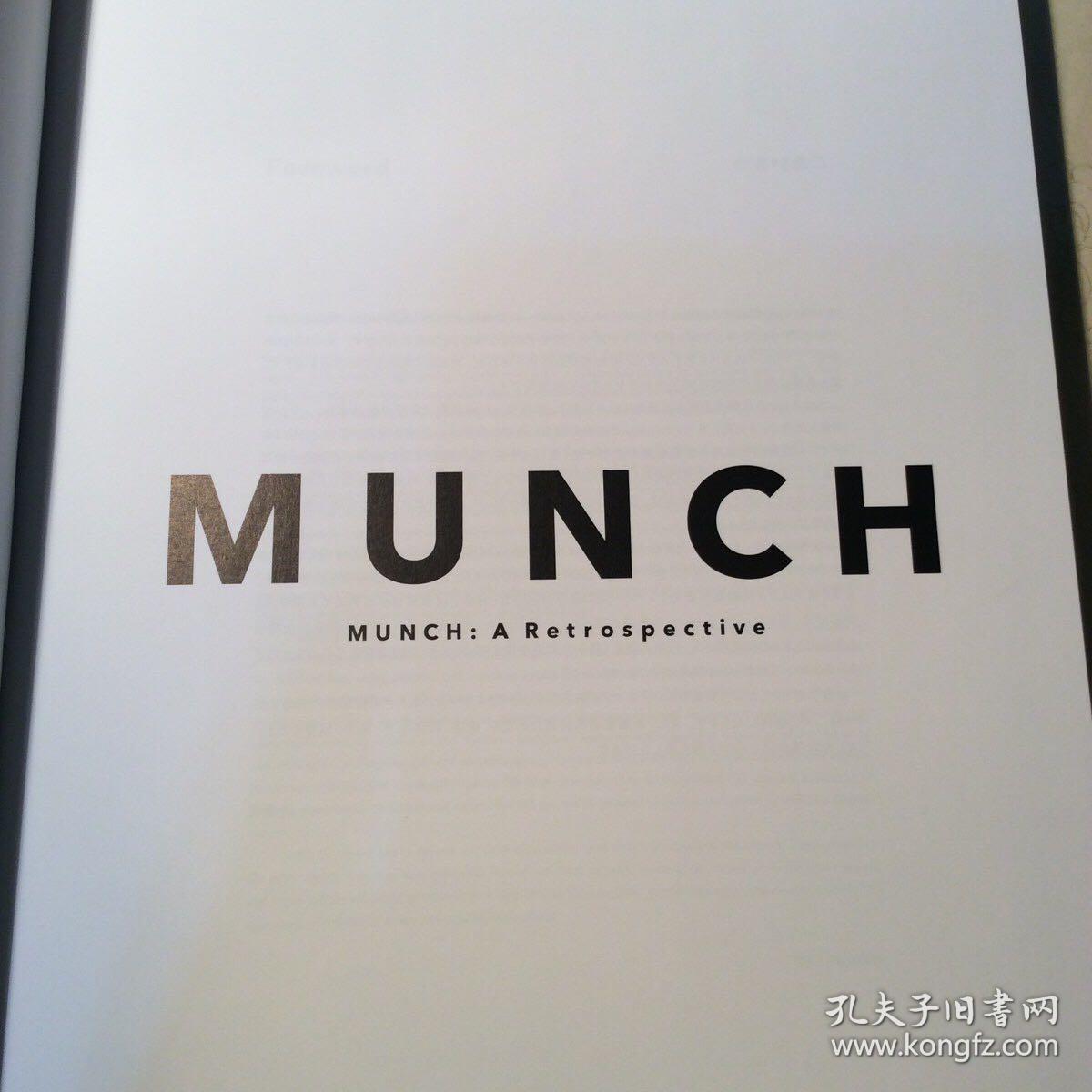 MUNCH ：A Retrospective 蒙克：回顾