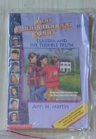 英文原版 Claudia And The Terrible Truth by Ann M. Martin 著