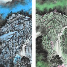 【带合影】清华美院 王老师《春夏秋冬》SS3792