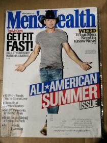 men's health US 2014年7-8月 健康男士英文版