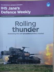 英文原版杂志《IHS Jane‘s Defence Weekly》2016-8-24