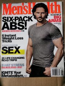 men's health US 2013年8月 健康男士英文版