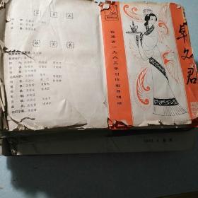 玄雪谱(照片贴在一堆的各类剧单上) 不喜勿拍,物品重仅接受快递 孔网唯一