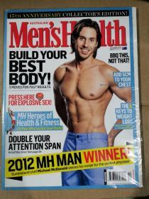 men's health AU 2012年10月 健康男士 英文版