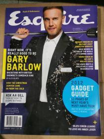 Esquire UK 君子杂志 2012年1月 英文版