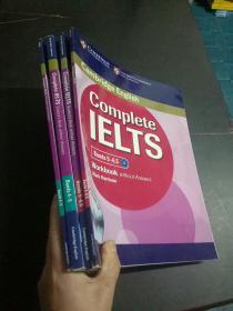 CAMBRIDGE ENGLISH COMPLETE IELTS(BANDS 4-5/5-6.5)共4本合售 附光盘