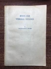 Englsih Verbal Idioms (英语动词成语词典 英文版）