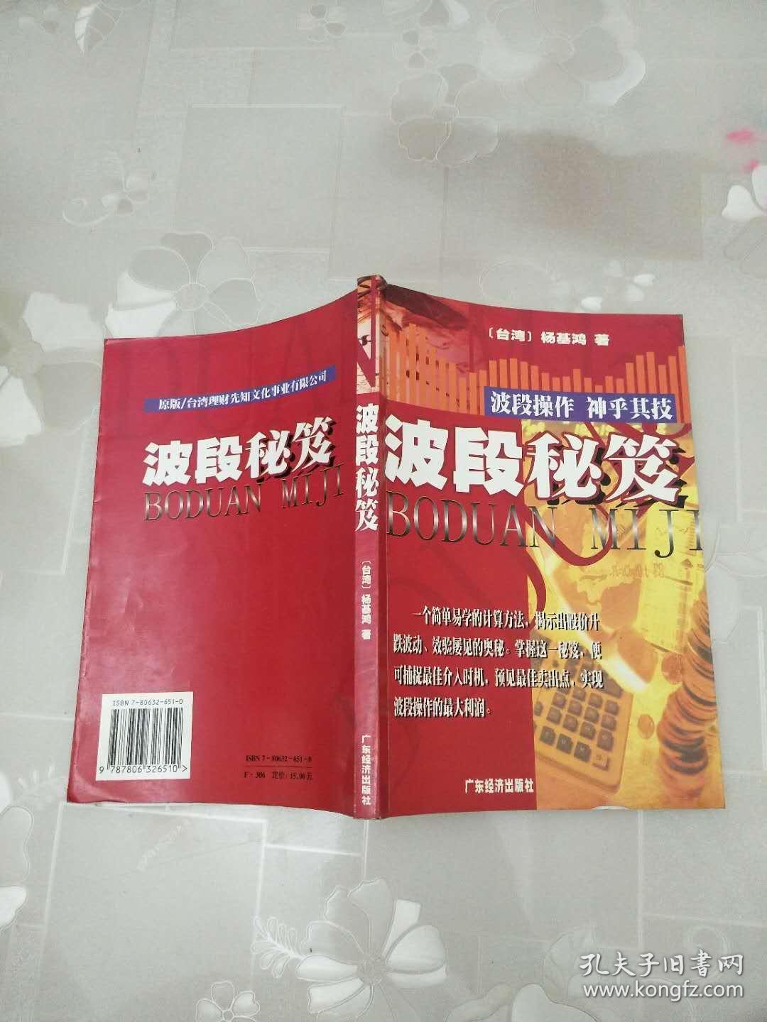 波段秘笈     杨基鸿 著     广东经济出版社