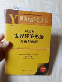 世界经济黄皮书。2020年。世界经济形势分析预测。