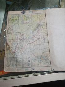 中华民国分省地图(有外蒙古，外蒙氏1921年独立的，应是1921年一起出版的)