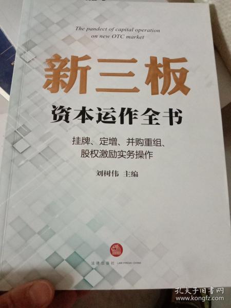 新三板资本运作全书：挂牌、定增、并购重组、股权激励实务操作