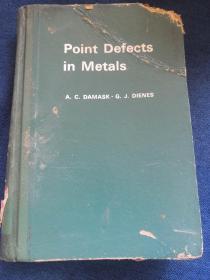 Point Defects in Metals精装英文版